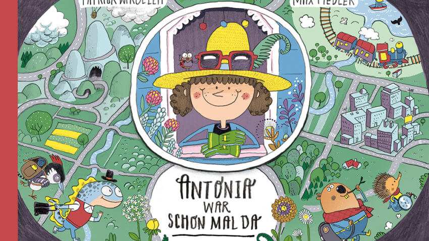 Bilderbuch einer Weltreise: Antonia war schon mal da. Reprodukt Kindercomic
