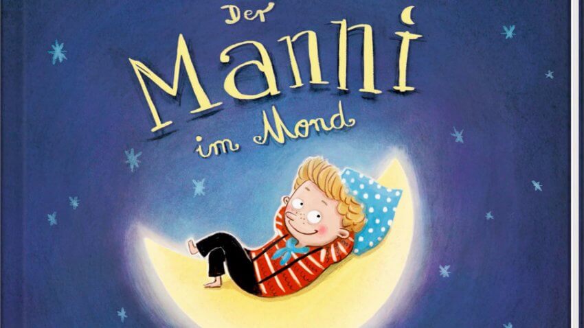 Kai Lüftner & Astrid Henn: Manni im Mond. Bilderbuch. Ein Astronaut fliegt zum Mond.