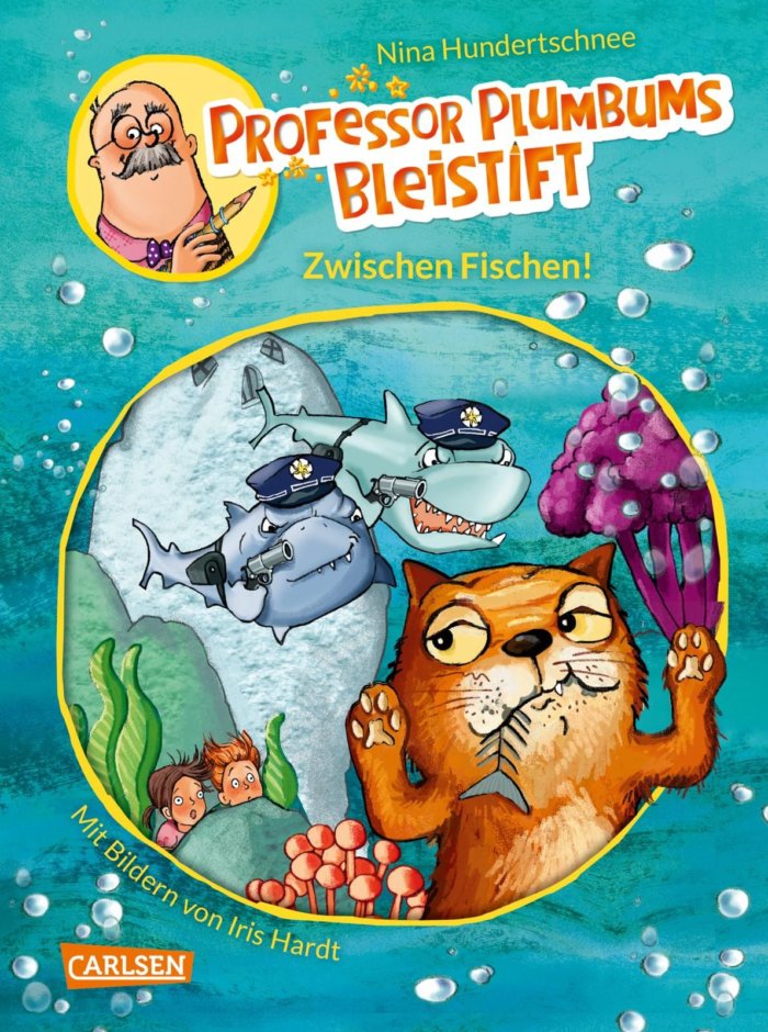 Professor Plumbums Bleistift ist magisch: Wer mit ihm schreibt, reist in andere Welten! Band 2 führt Leseanfänger in eine Unterwasserwelt