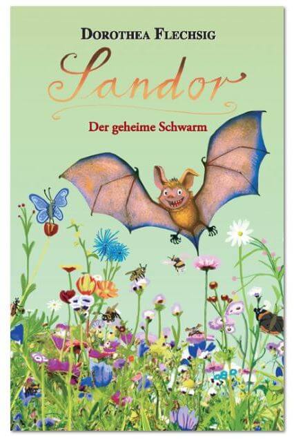 Sandor- Der geheime Schwarm. Im neuen Band der Kinderbuch-Serie finden Jendrik und seine Freunde heraus, warum Fledermäuse immer weniger Nahrung finden. 