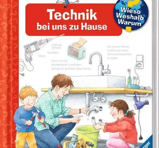 wieso weshalb warum technik zuhause ravensburger